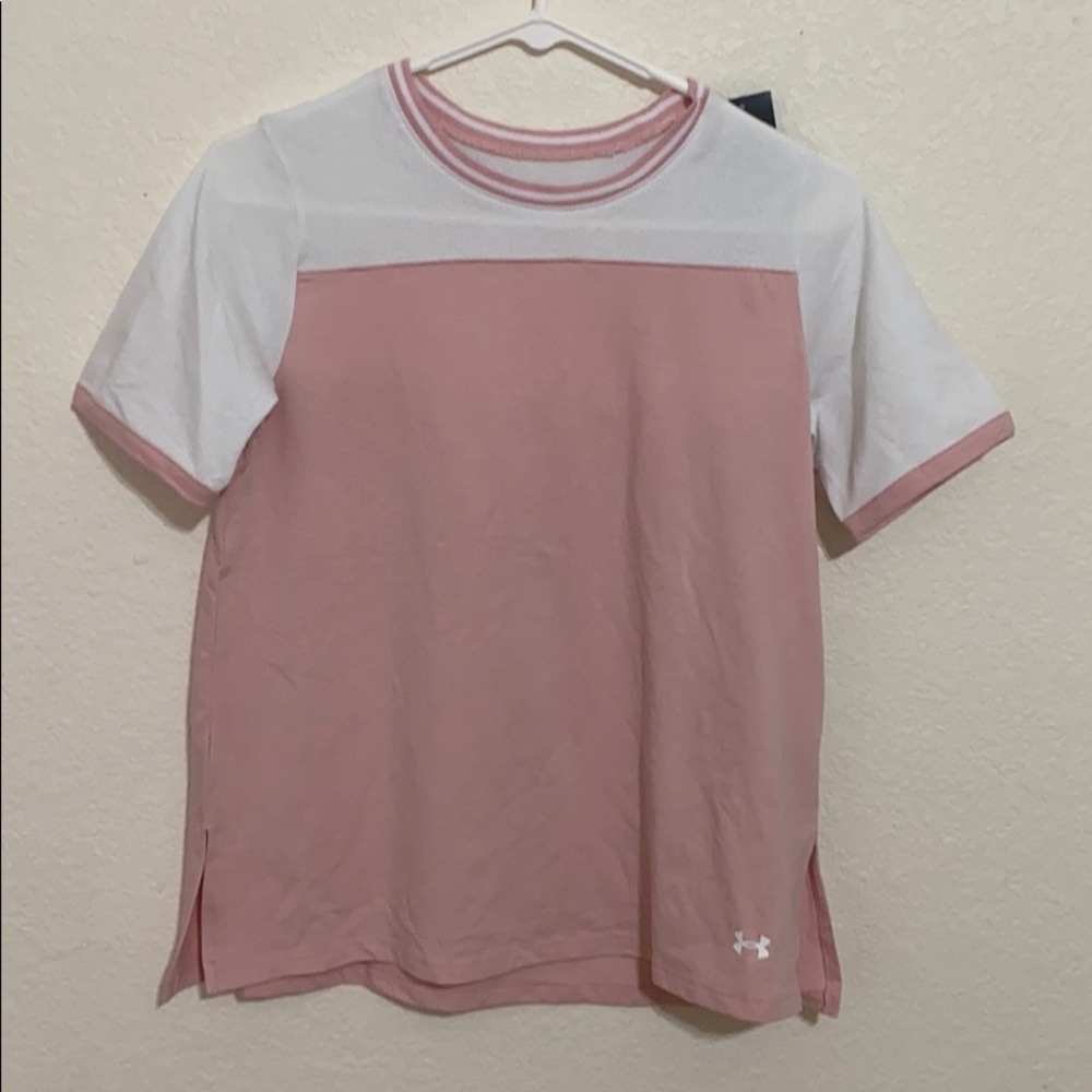 New Girls’s Under Armour T-shirt top Youth Size XL